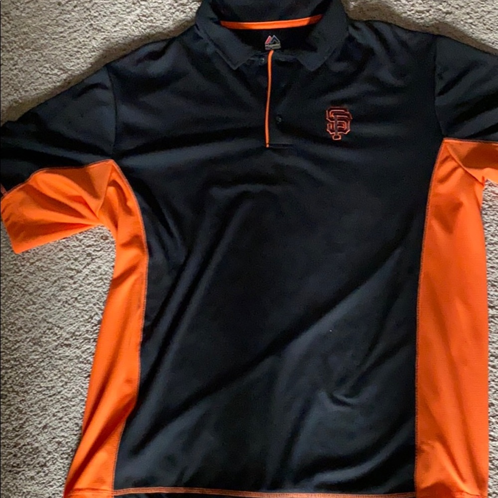 Men’s Majestic SF Polo shirt sz Xl